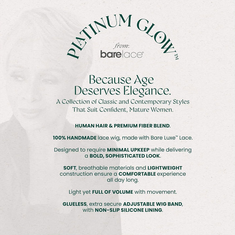 Sensationnel Platinum Glow Human Hair Blend 13x6 Glueless Lace Wig - Coraline