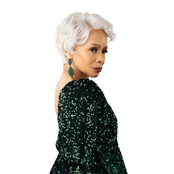 Sensationnel Platinum Glow Human Hair Blend 13x6 Glueless Lace Wig - Delphine
