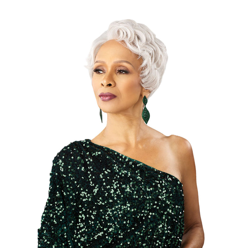 Sensationnel Platinum Glow Human Hair Blend 13x6 Glueless Lace Wig - Delphine