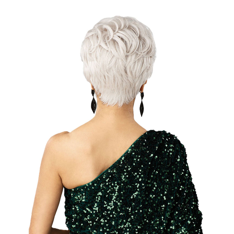 Sensationnel Platinum Glow Human Hair Blend 13x6 Glueless Lace Wig - Delphine