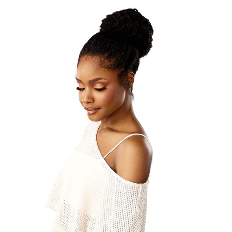 Sensationnel Syntetic Hair Wig Piece Lulu Bun Updo - Kinky Bun Unit 1