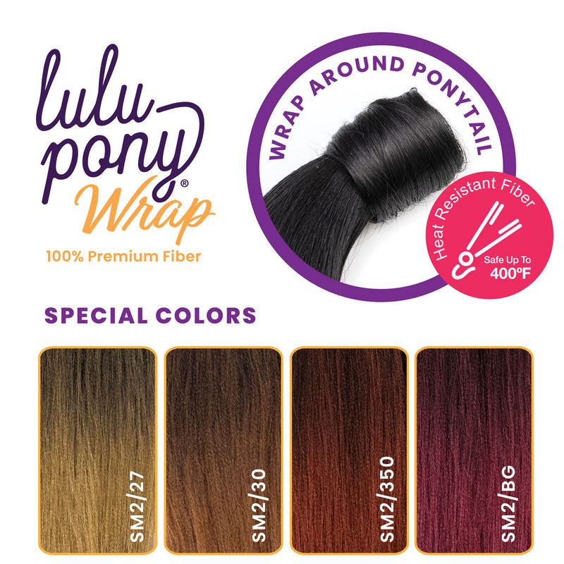 Sensationnel Synthetic Hair Ponytail Lulu Pony Wrap - Wrap 10