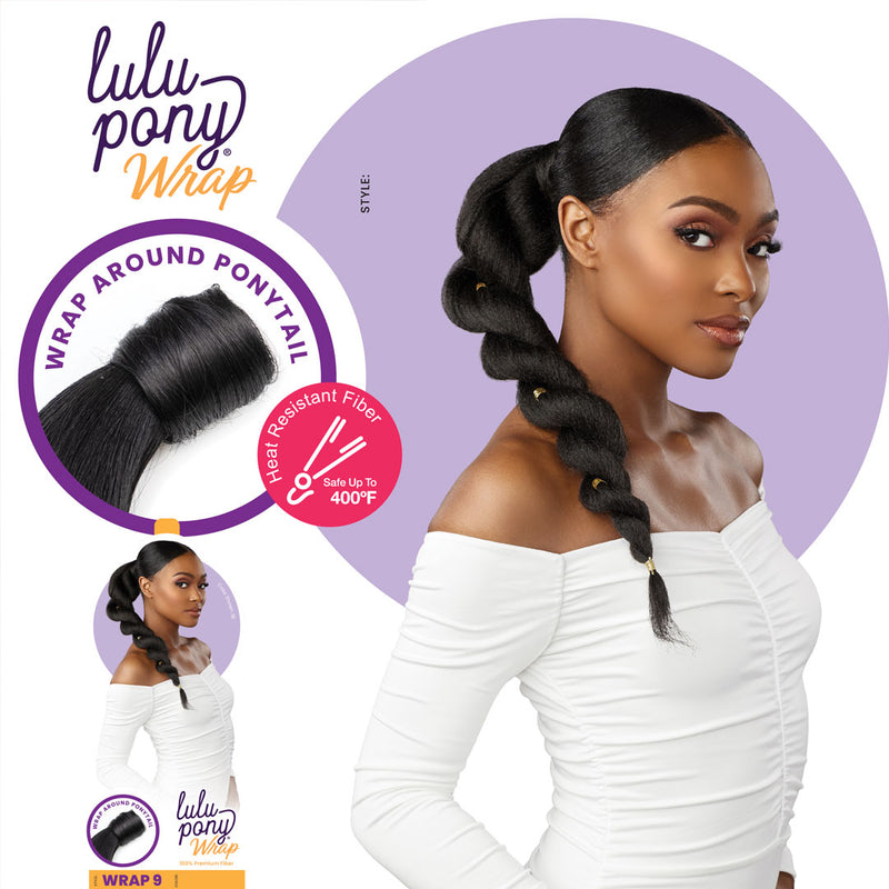 Sensationnel Synthetic Hair Ponytail Lulu Pony Wrap - Wrap 9