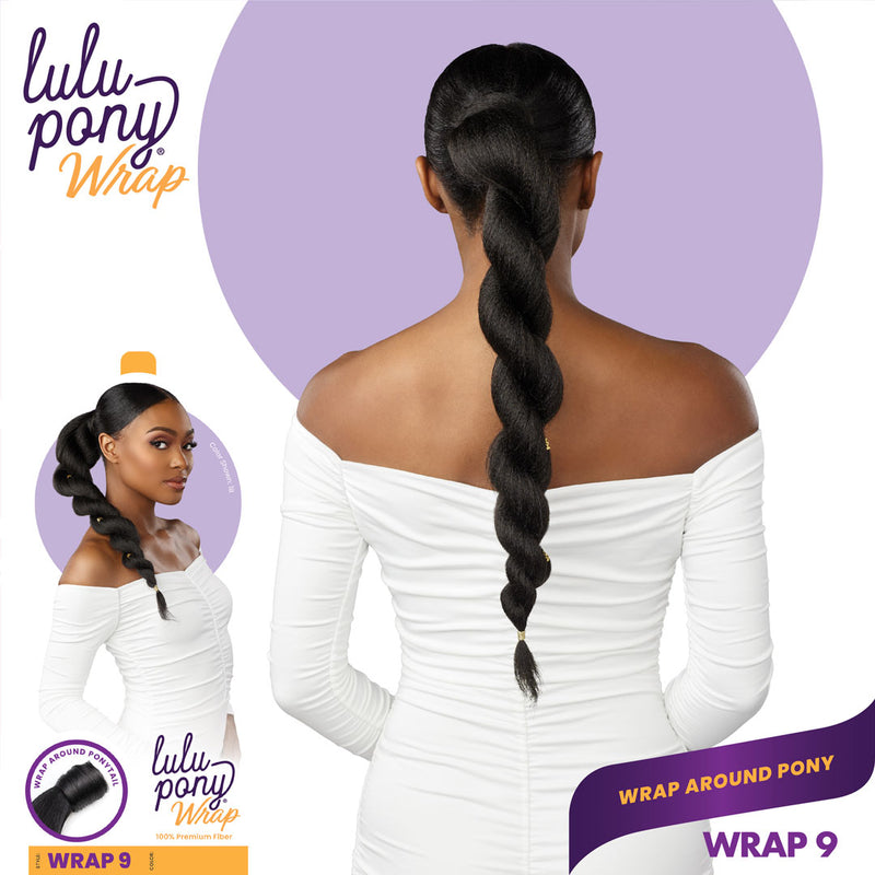 Sensationnel Synthetic Hair Ponytail Lulu Pony Wrap - Wrap 9