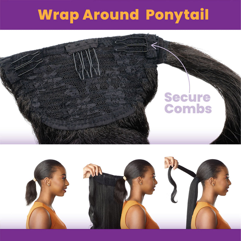 Sensationnel Synthetic Hair Ponytail Lulu Pony Wrap - Wrap 9