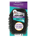 Sensationnel Premium Too Human Hair Blend Feather Crochet- Burmese Curl 18