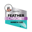 Sensationnel Premium Too Human Hair Blend Feather Crochet- Burmese Curl 18