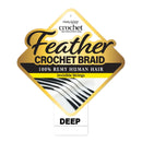 Zury Sis Hollywood Feather Crochet Braid Human Hair - Deep 12