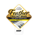 Zury Sis Hollywood Feather Crochet Braid Human Hair - Deep 14