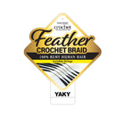 Zury Sis Hollywood Feather Crochet Braid Human Hair - Yaky 18