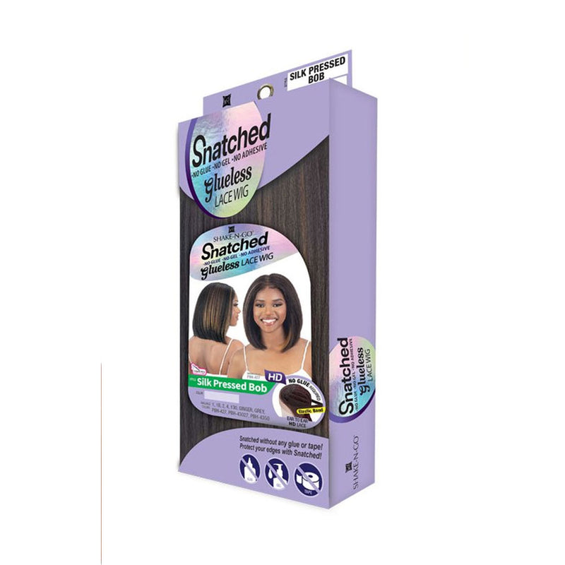 Shake N Go Snatched Glueless Lace Wig - Silk Pressed Bob