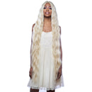 Lsd91 - Harlem 125 Synthetic 6" Deep Part Swiss Lace Front Wig Extra Long 42"