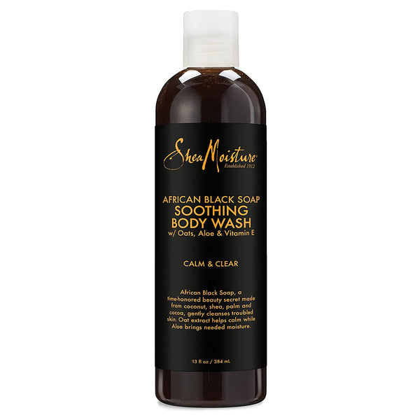 [Shea Moisture] African Black Soap Body Wash 13Oz