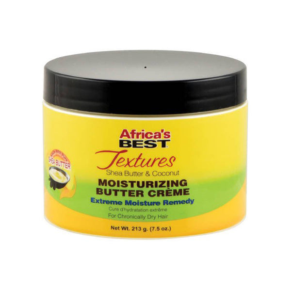 [Africa'S Best] Textures Shea Butter&Coconut Moisturizing Butter Creme 7.5Oz