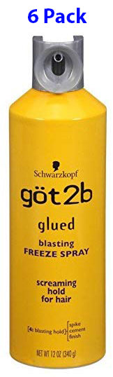 [Got 2B] Glued Blasting Freeze Spray Screaming Hold For Hair 12oz