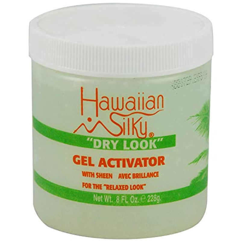 [Hawaiian Silky] "Dry Look" Gel Activator With Sheen 8Oz