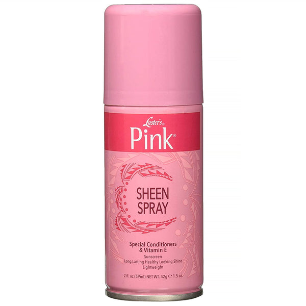 [Luster'S] Pink Plus Oil Sheen Hair Spray Travel Size 2Oz