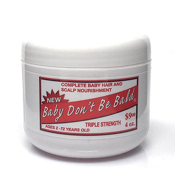 [Baby Don'T Be Bald] Hair Growing Formula Scalp Nourishment Triple Strength 4Oz