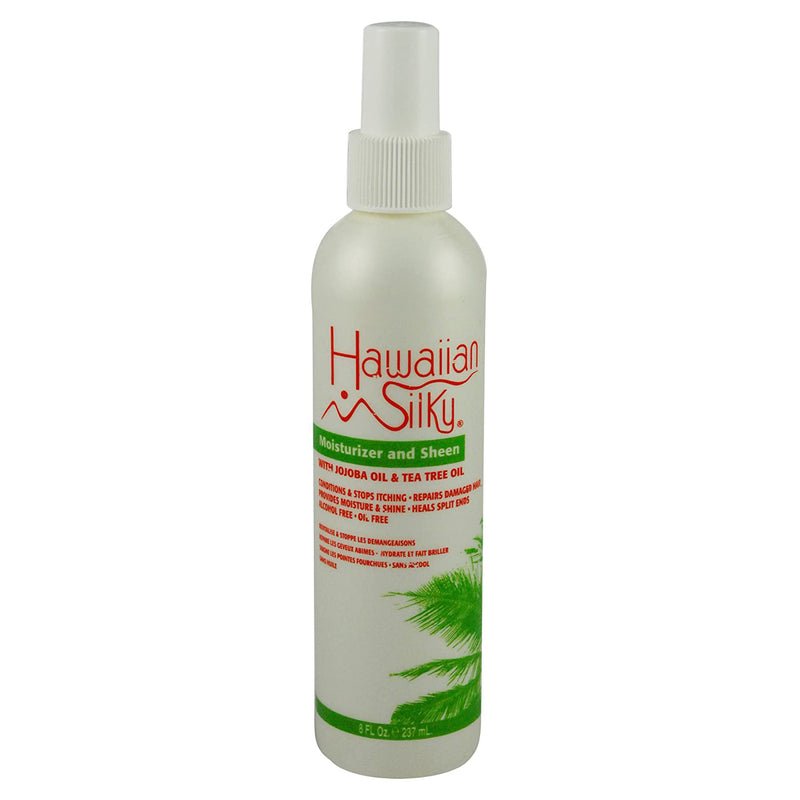 [Hawaiian Silky] Moisturizer & Sheen With Jojoba & Tea Tree Oil 8oz