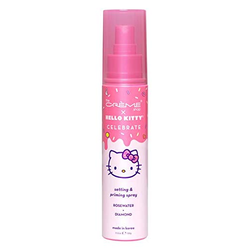 [The Creme Shop] Hello Kitty Celebrate Setting & Priming Spray, Rose Water & Diamond