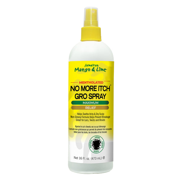 [Jamaican Mango & Lime] Mentholated Maximum Relief No More Itch Gro Spray 8oz