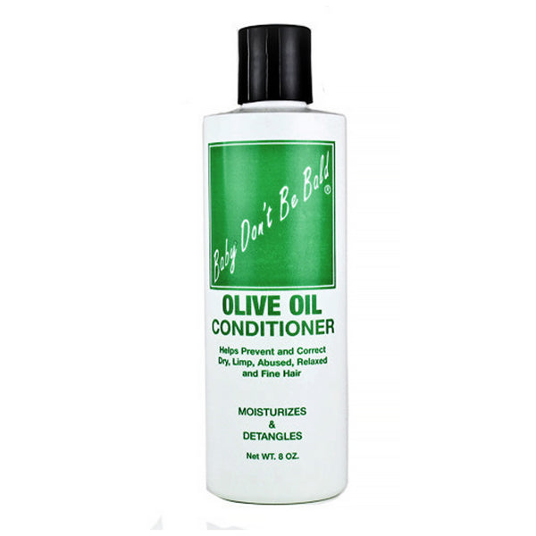 [Baby Don'T Be Bald] Olive Oil Conditioner Moisturizes & Detangles 8Oz