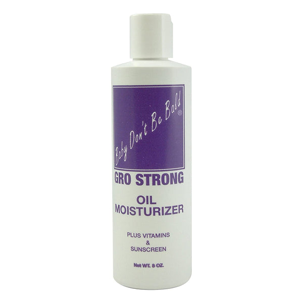 [Baby Don'T Be Bald] Gro Strong Oil Moisturizer + Vitamins & Sunscreen 8Oz