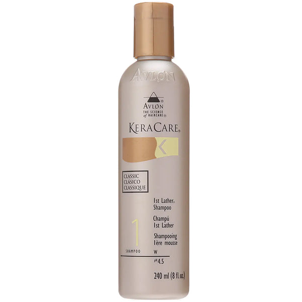Avlon Keracare 1St Lather Shampoo Ph4.5 Sulfate-Free 8Oz