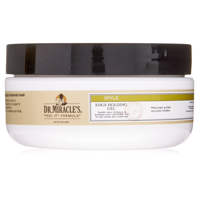 [Dr. Miracle'S] Style Edge Holding Gel Super Hold With Jojoba Oil 2Oz