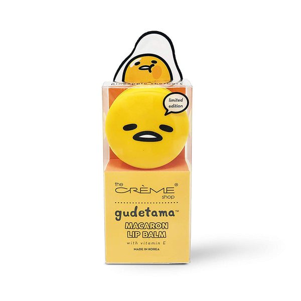 [The Creme Shop] Gudetama Macaron Lip Balm, Pineapple Sherbert