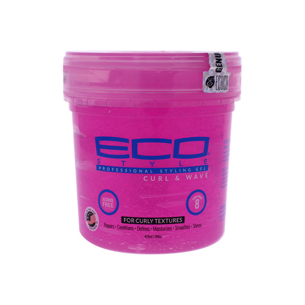 [Eco Styler] Styling Gel Curl And Wave Firm Hold 16Oz Pink