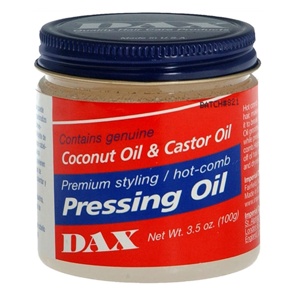 [Dax] Pressing Oil W/ Genuine Coconut Oil & Castor Oil 3.5Oz