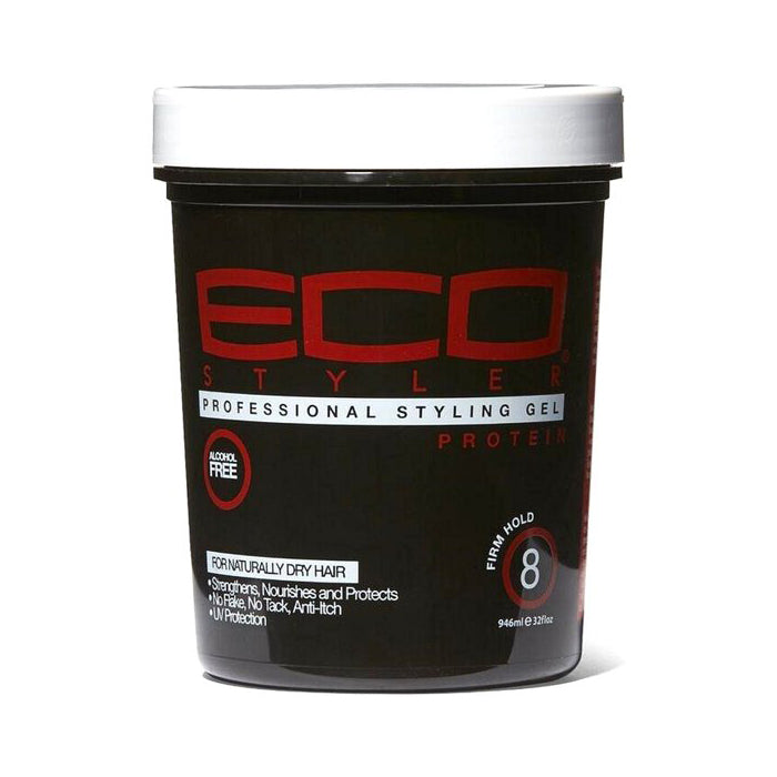 [Eco Styler] Styling Gel Protein Alcohol Free *Firm Hold* 32Oz Regular