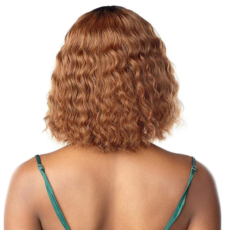 Sensationnel 100% Virgin Human Hair Full Wig - 10a Ocean Wave 12"
