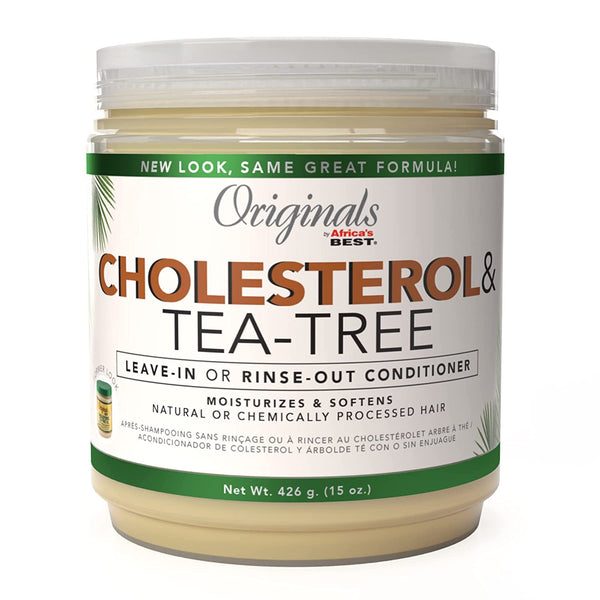 [Africa'S Best] Organics Cholesterol Tea-Tree Oil Leave-In Conditioner 15Oz