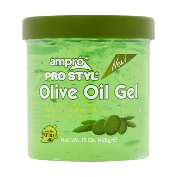 [Ampro] Pro Styl Olive Oil Gel No Alcohol No Parabens 15Oz