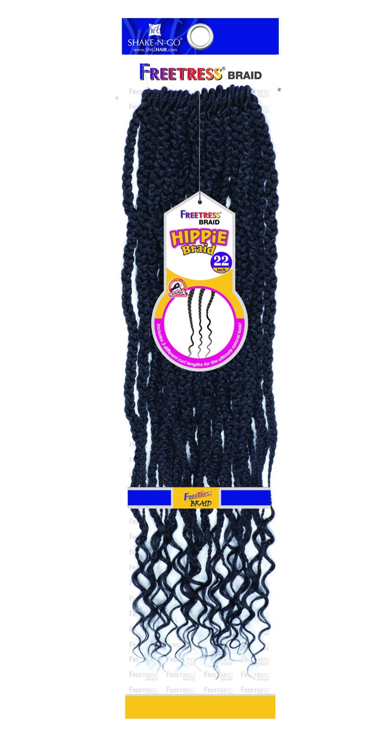 Hippie Braid 22" - Freetress Synthetic Crochet Braiding Hair