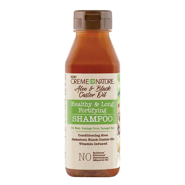 Creme Of Nature Aloe & Black Castor Oil Shampoo 12 Oz