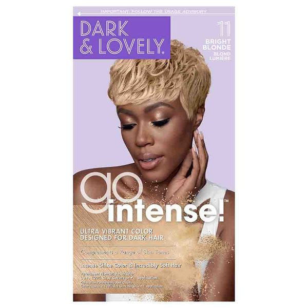 [Dark&Lovely] Softsheen Carson Go Intense! Hair Color Dye #11 Bright Blonde