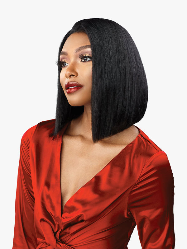 Sensationnel 100% Virgin Human Hair 15a 13x4 Hd Lace Wig- Bob 10