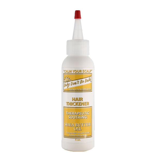 [Baby Don'T Be Bald] Hair Thickener Therapeutic Soothing Shea Butter Oil 4Oz