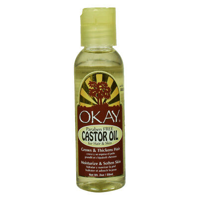 [Okay] Paraben Free Castor Oil For Hair & Skin 2Oz All Natural