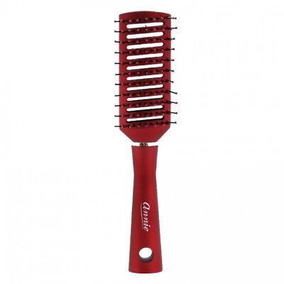 Annie Salon Vent Brush #2251 Ball Tipped Red