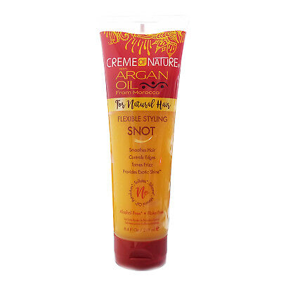 [Creme Of Nature] Argan Oil Flexible Styling Snot 8.4Oz Natural Hair Gel