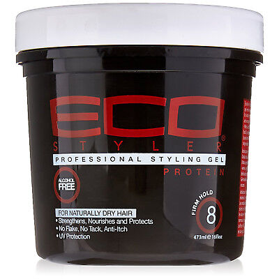 [Eco Styler] Styling Gel Protein Alcohol Free *Firm Hold* 16Oz Regular