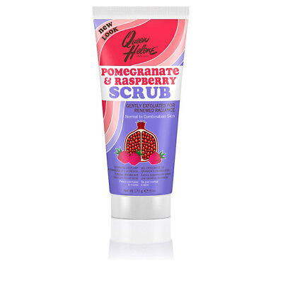 [Queen Helene] Refining Pomegranate & Raspberry Natural Facial Scrub 6Oz