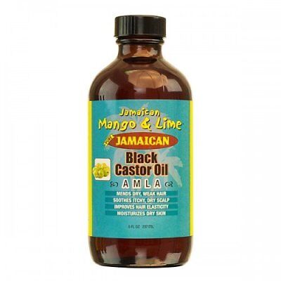 [Jamaican Mango&Lime] Pure Organic Black Castor Oil Treatment Amla 8Oz