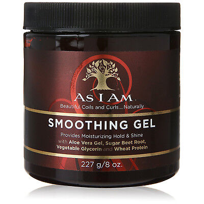 [As I Am] Smoothing Gel 8Oz Provide Moisturizing Hold & Shine