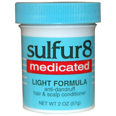 [Sulfur8] Medicated Light Formula Anti-Dandruff Hair & Scalp Conditioner 2Oz