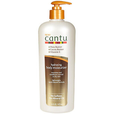 [Cantu] Hydrating Body Moisturizer Lotion W/ Shea Butter 16Oz